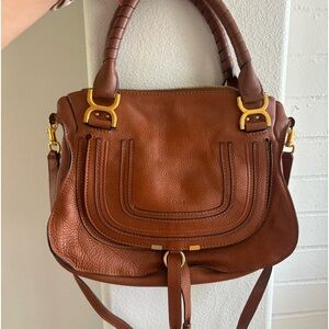 Chloe Medium Marcie Leather satchel